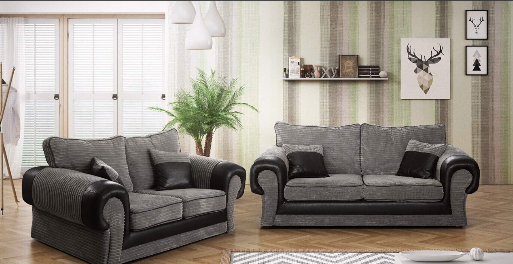 Milan Tango Sofa Range | Luxury Jumbo Cord | Cosy Club Sofas