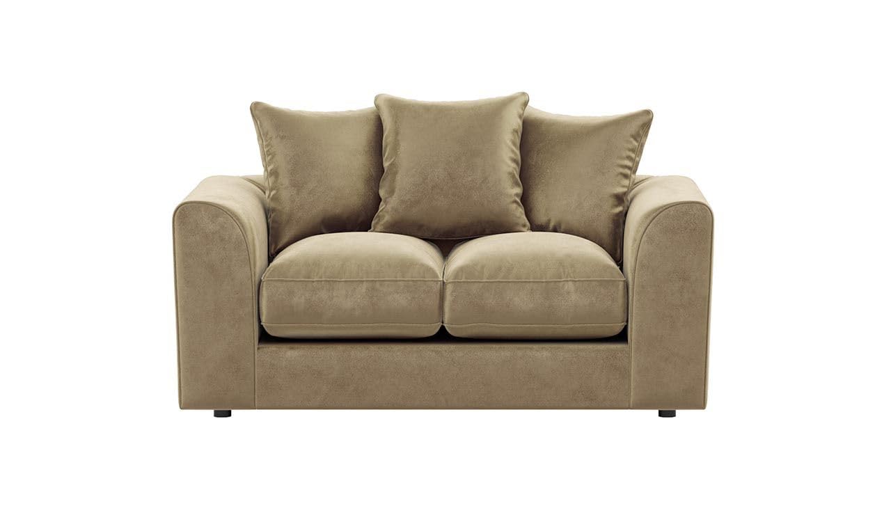 Dylan Scatter back | Plush Velvet Full Sofa Set