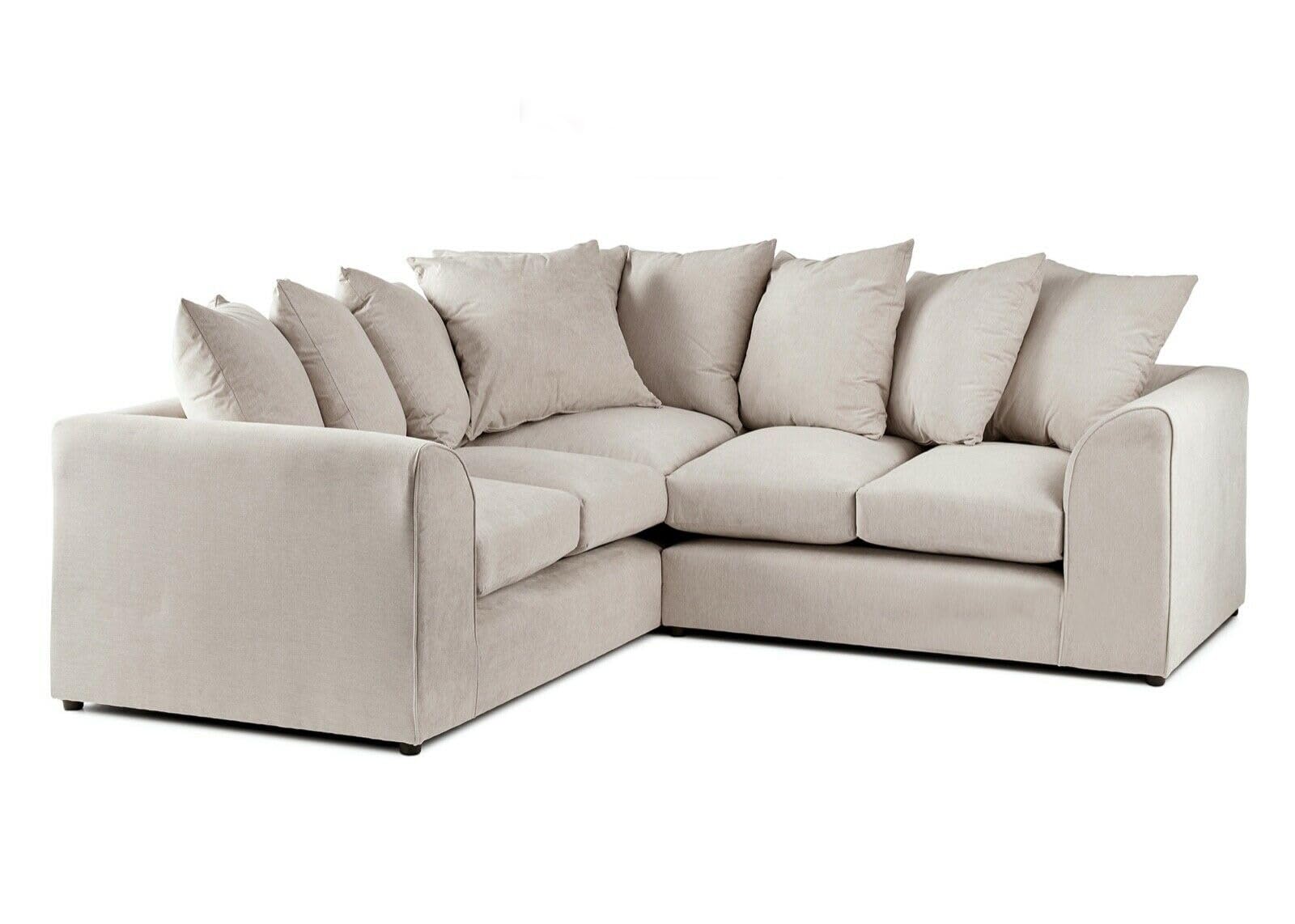 Dylan Scatter back | Plush Velvet Full Sofa Set