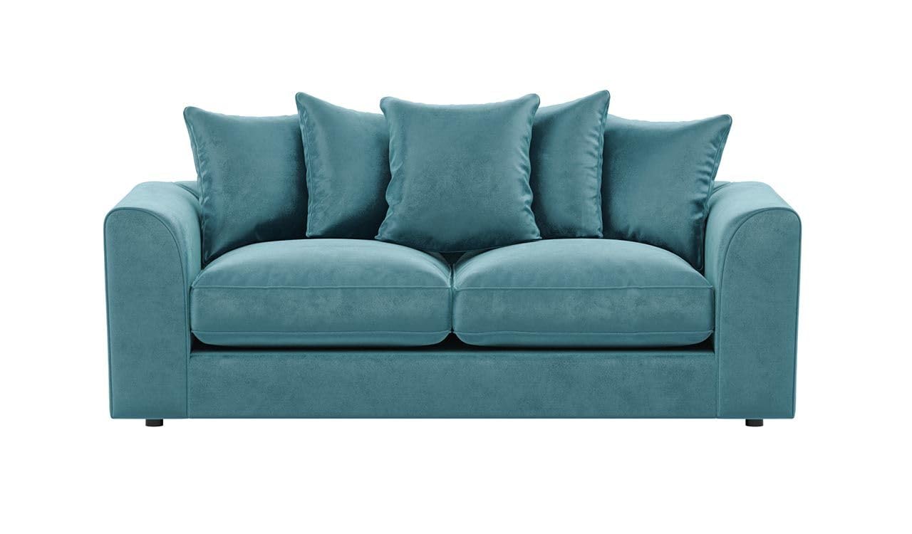Dylan Scatter back | Plush Velvet Full Sofa Set
