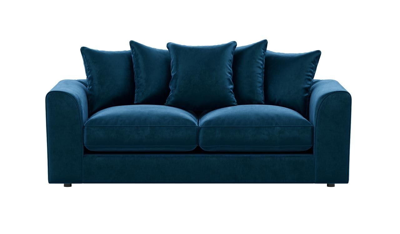 Dylan Scatter back | Plush Velvet Full Sofa Set