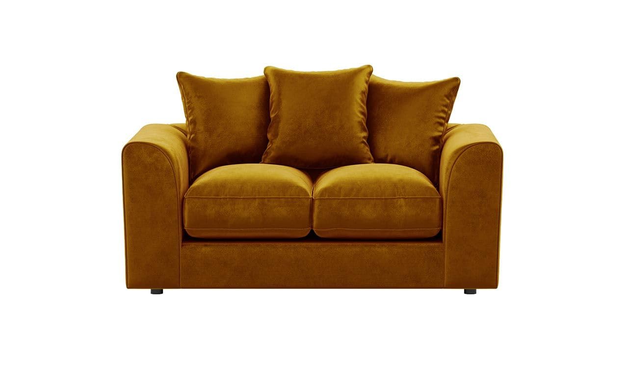 Dylan Scatter back | Plush Velvet Full Sofa Set