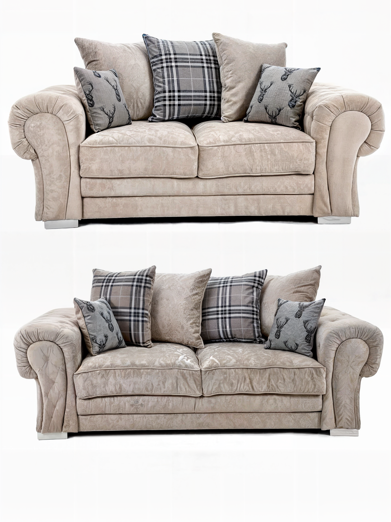Verona Scatter Back Full Sofa Set