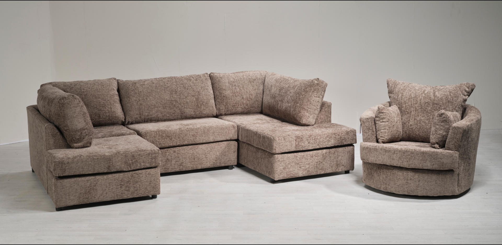 U Shape Corner Sofa | Versatile Colors | Cosy Club Sofas