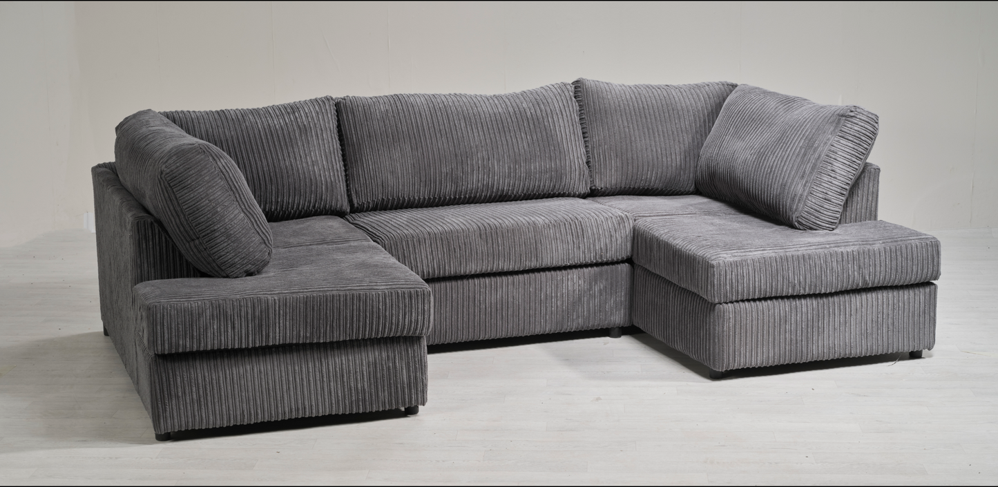 U Shape Corner Sofa | Versatile Colors | Cosy Club Sofas