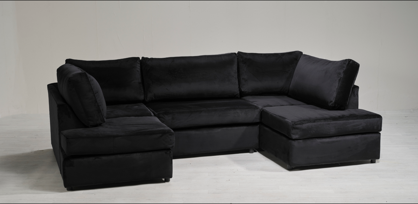 U Shape Corner Sofa | Versatile Colors | Cosy Club Sofas