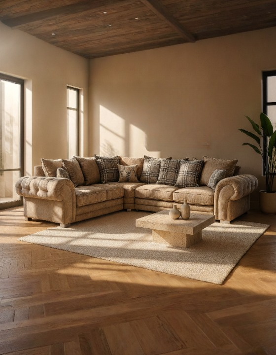 Verona Scatter Back Full Sofa Set