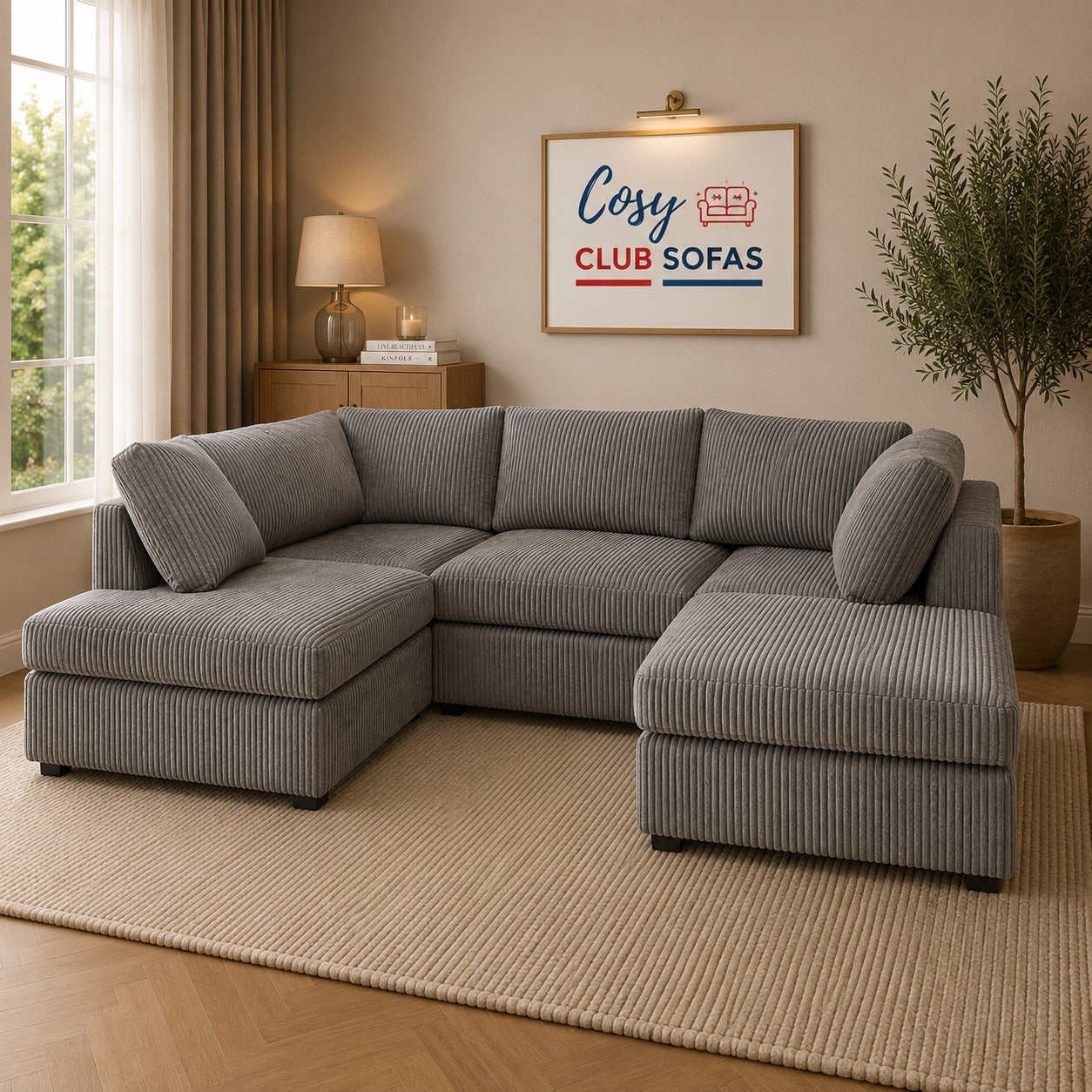 London U Shape corner Sofas