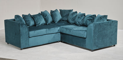 Jasper Corded Corner Sofa | Medium Size | Cosy Club Sofas