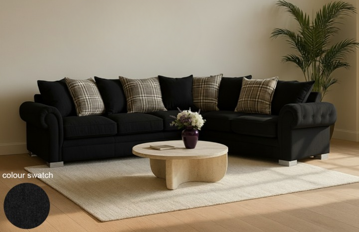 Verona Scatter Back Full Sofa Set