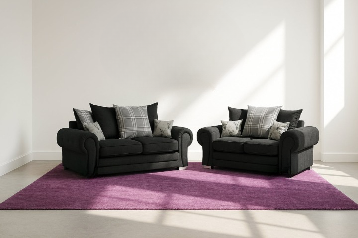 Verona Scatter Back Full Sofa Set
