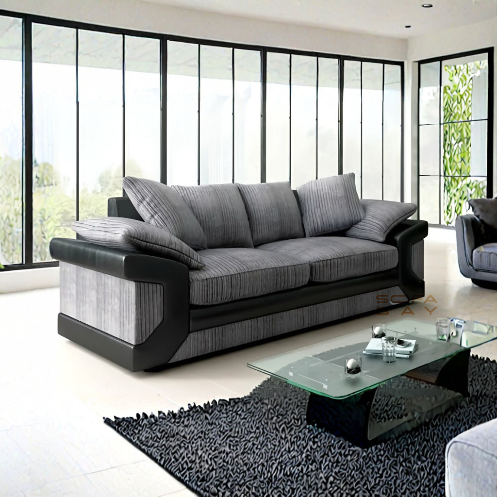 Dino Scatter Back Full Sofa Set