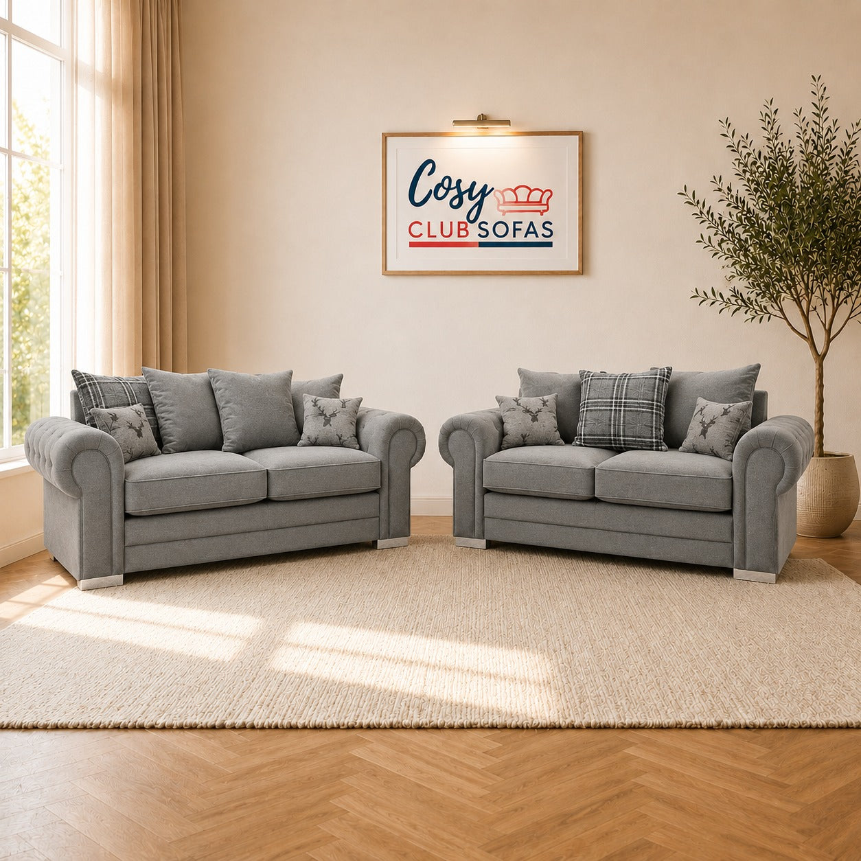 Verona Sofa Set Full Back