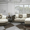 Argent Crushed Velvet Suite | Stylish Comfort | Cosy Club Sofas