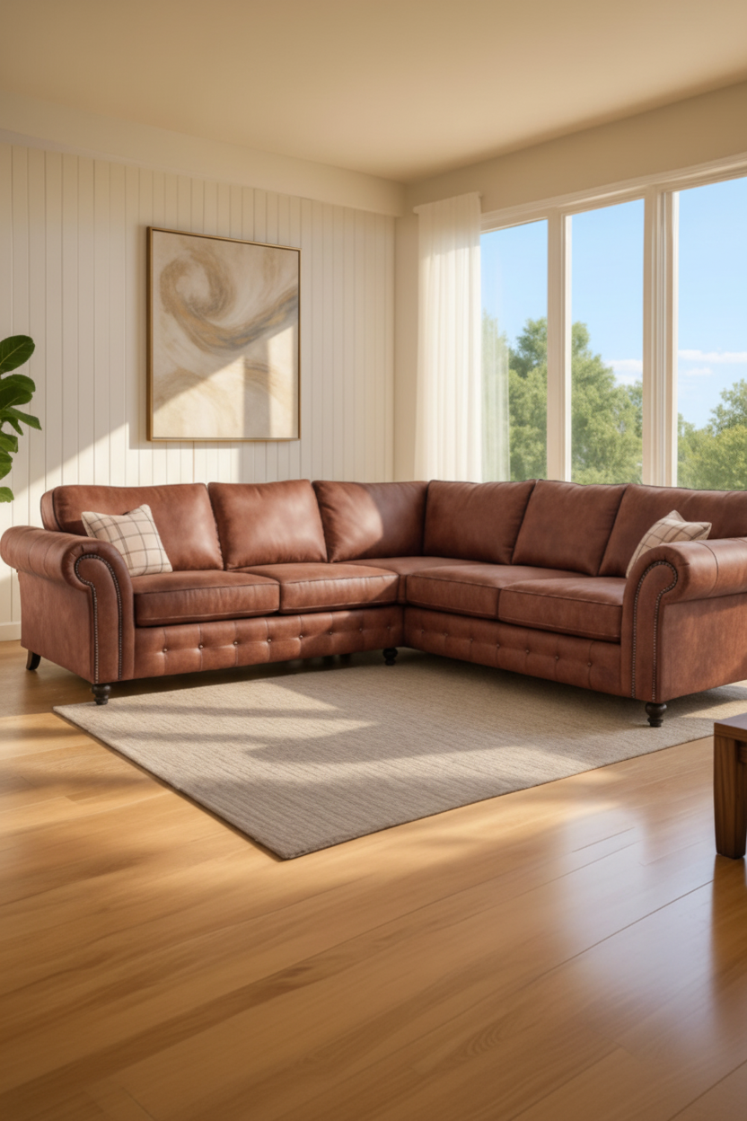 Brown sofa clean version
