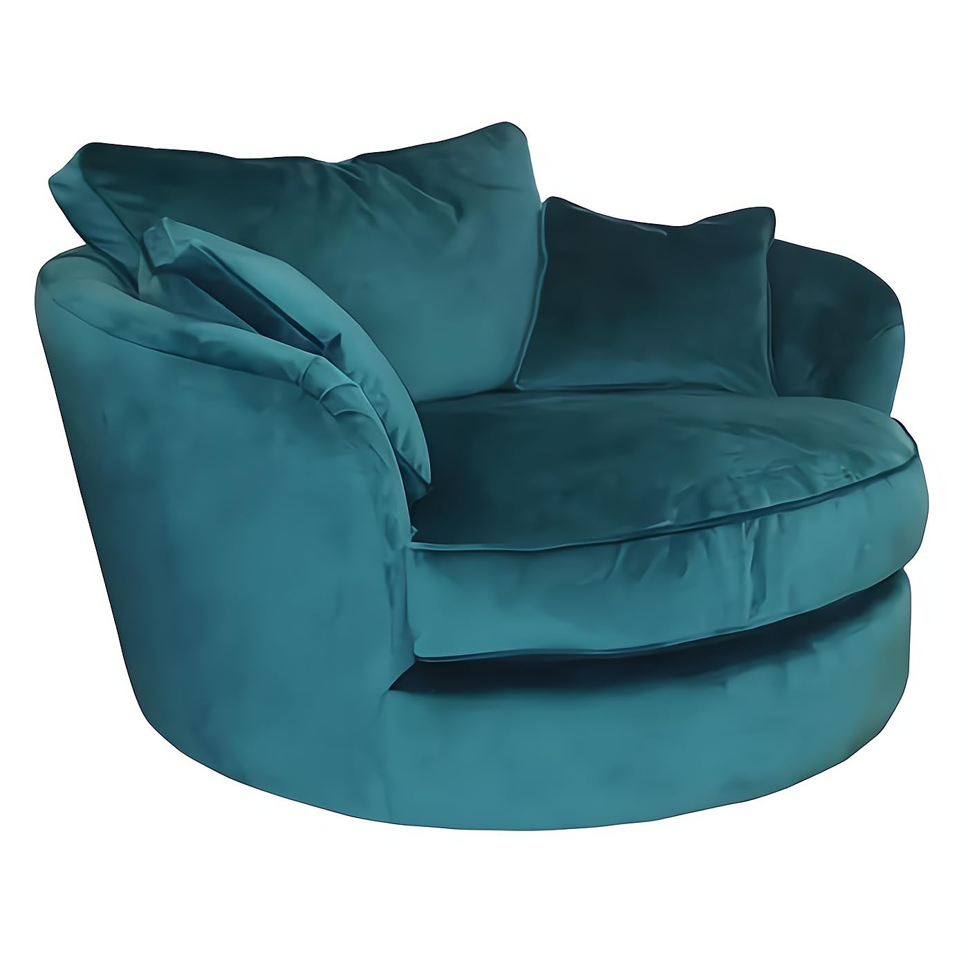 Dylan Scatter back | Plush Velvet Full Sofa Set