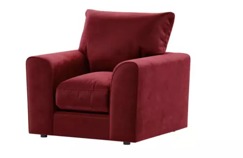 Dylan Scatter back | Plush Velvet Full Sofa Set