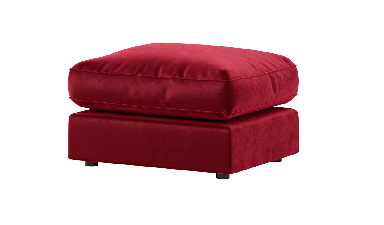 Dylan Scatter back | Plush Velvet Full Sofa Set