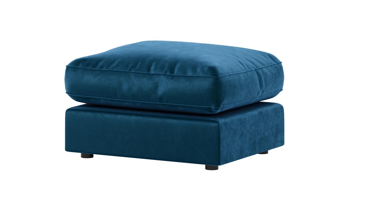 Dylan Scatter back | Plush Velvet Full Sofa Set