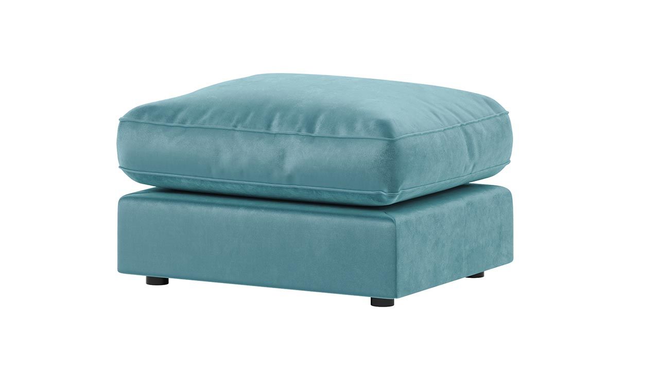 Dylan Scatter back | Plush Velvet Full Sofa Set