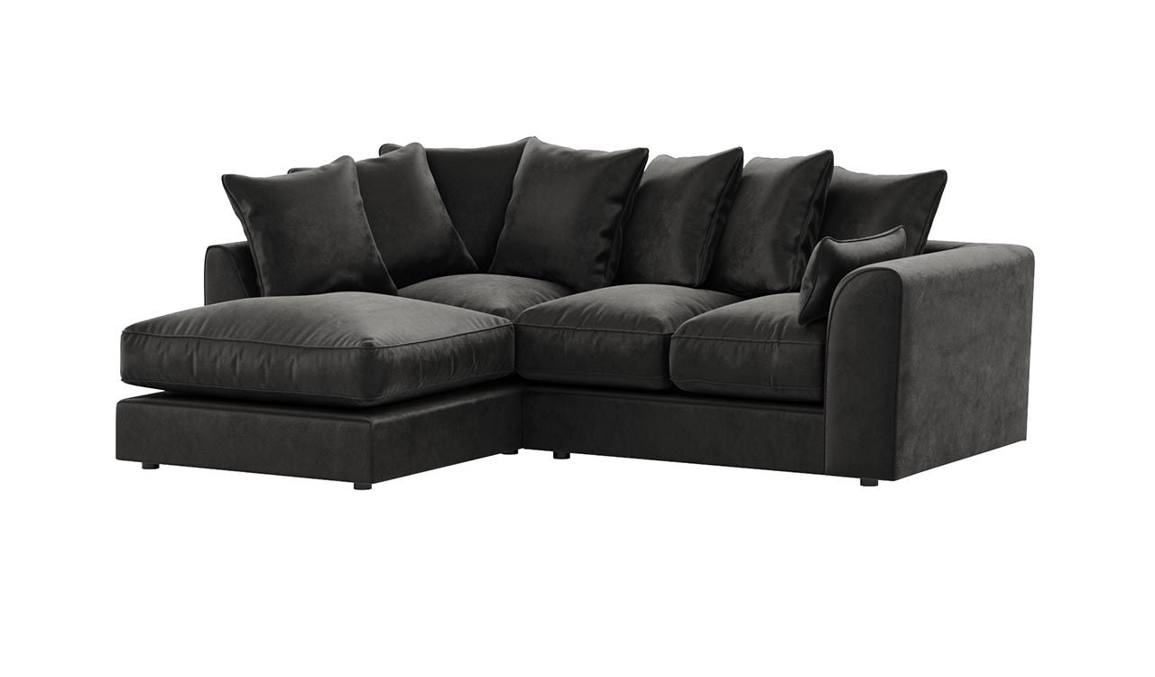 Dylan Scatter back | Plush Velvet Full Sofa Set