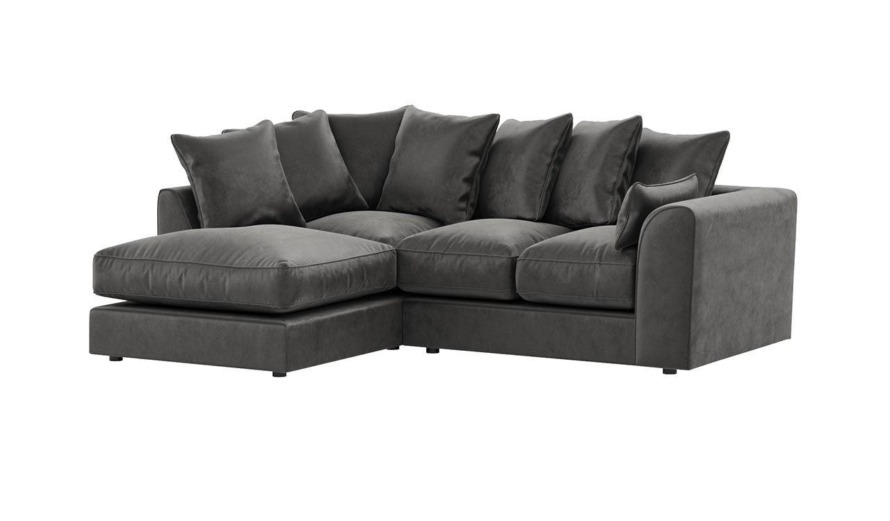 Dylan Scatter back | Plush Velvet Full Sofa Set