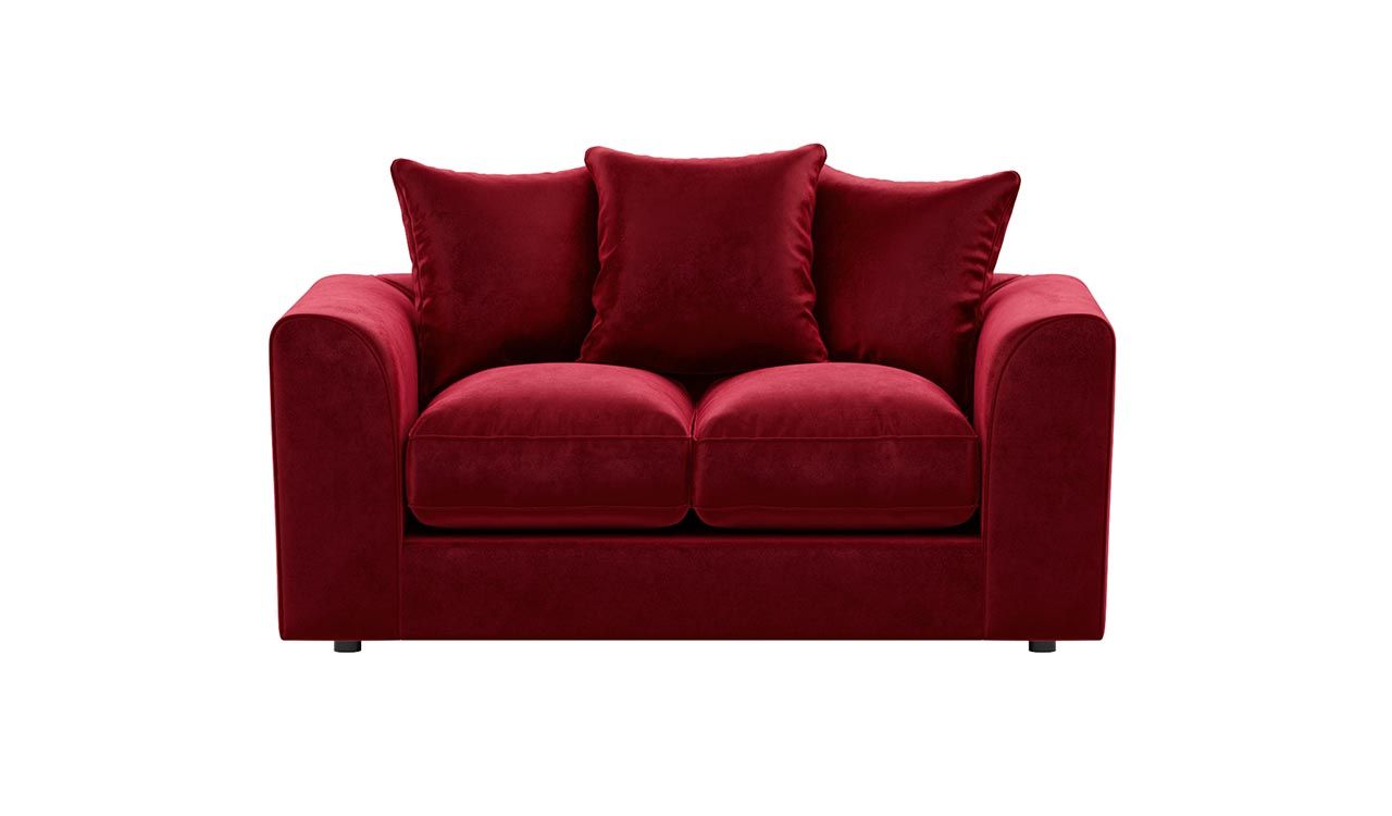 Dylan Scatter back | Plush Velvet Full Sofa Set