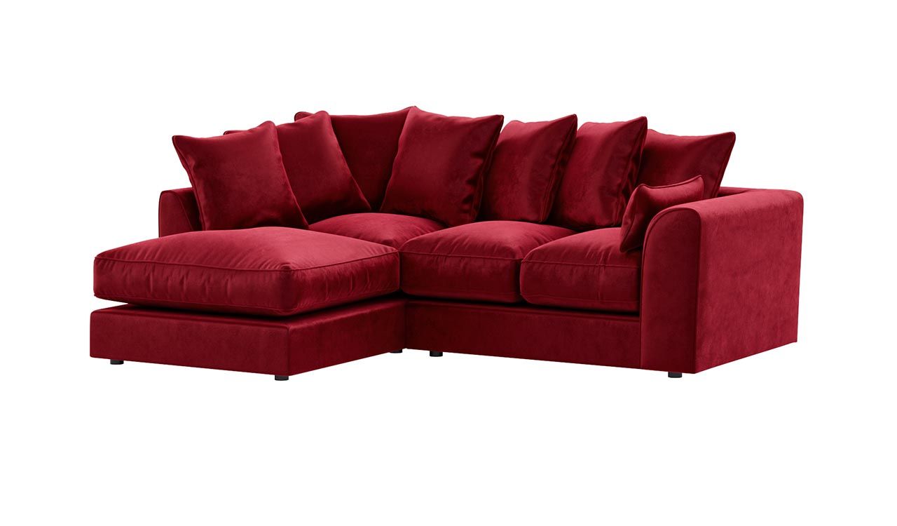 Dylan Scatter back | Plush Velvet Full Sofa Set