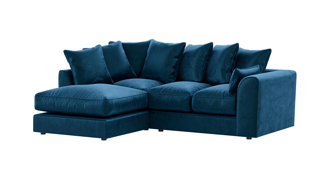 Dylan Scatter back | Plush Velvet Full Sofa Set