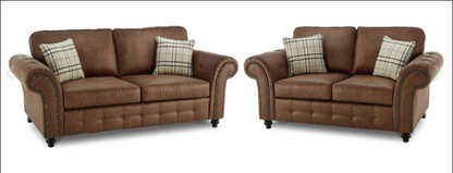 Oakland Faux Leather Sofa | Elegant & Luxurious | Cosy Club Sofas